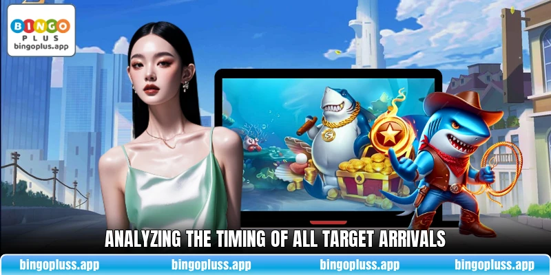 Analyzing the timing of all target arrivals