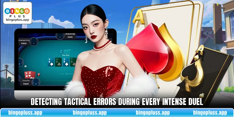 Detecting tactical errors during every intense duel