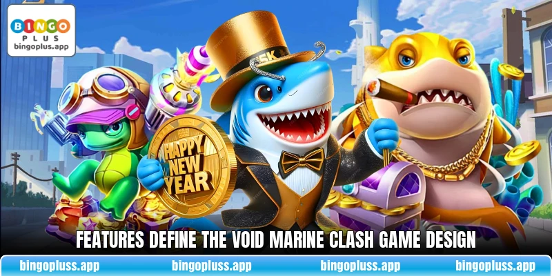 Features define the Void Marine Clash game design