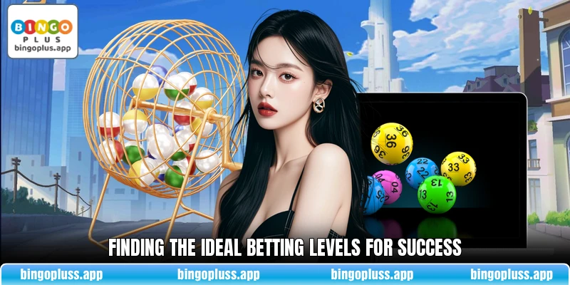 Finding the ideal betting levels for success