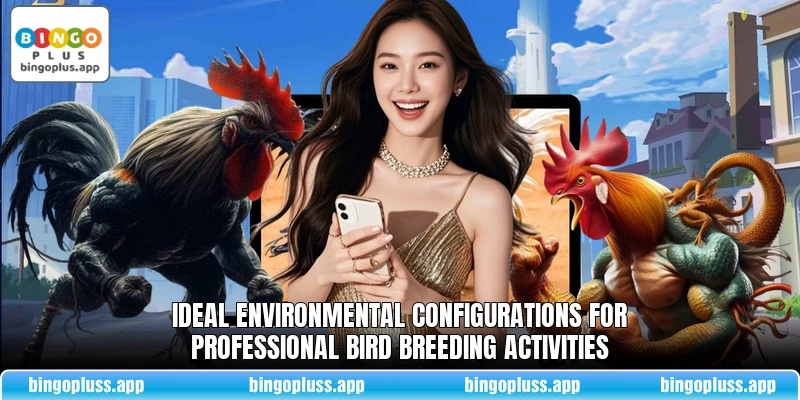 Ideal environmental configurations for professional bird breeding activities