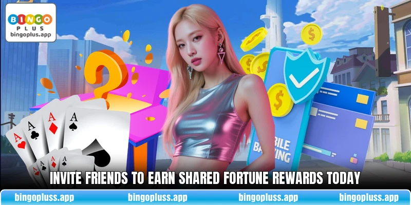 Invite friends to earn shared fortune rewards today