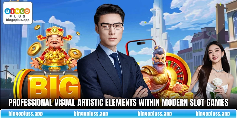 Professional visual artistic elements within modern slot games