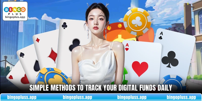 Simple methods to track your digital funds daily
